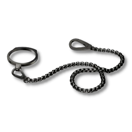 Цепь д/часов/медальон черная CHAIN1008-01